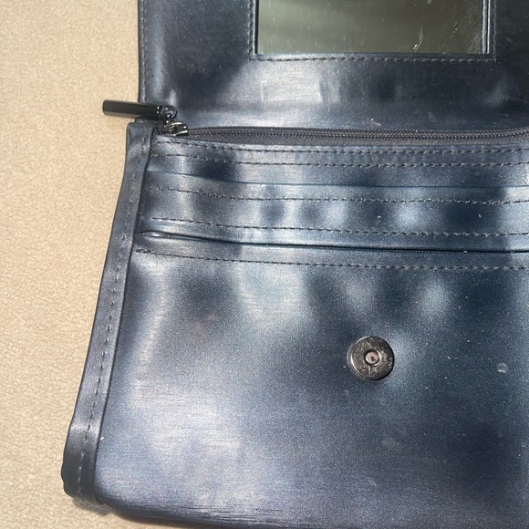 Mary Kay Women's Cosmetic Make Up Bag Gray Grey mirror - Picture 6 of 8